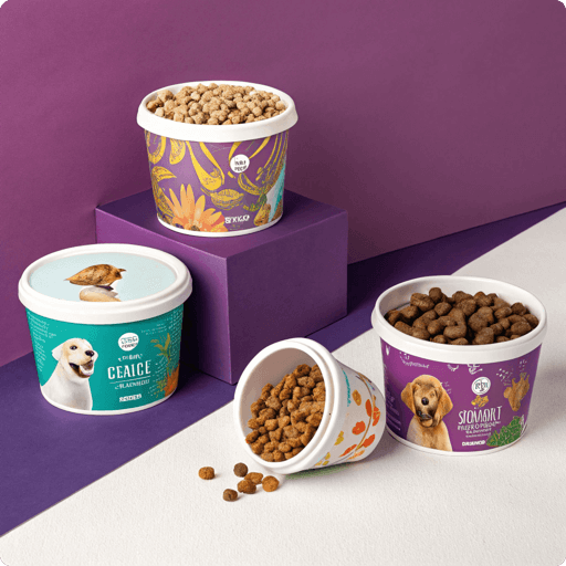 Pet Food Labels - Mobile View - labelprint.com