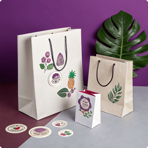 Bag Labels - Mobile View - labelprint.com