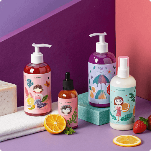 Bath & Body Labels - Mobile View - labelprint.com