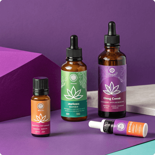 CBD Labels - Mobile View - labelprint.com