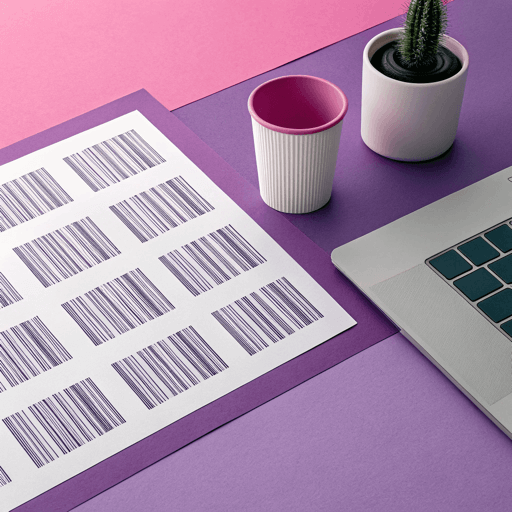 Inventory Labels on Sheets - Mobile View - labelprint.com