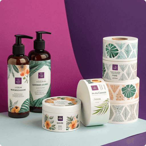 Product Labels on Rolls - Mobile View - labelprint.com
