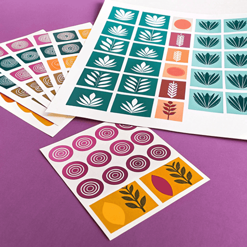Simple Sheets; Bold Branding. - Mobile View - labelprint.com