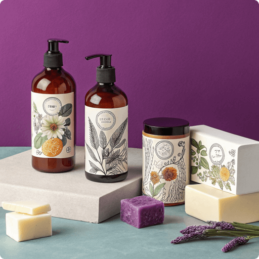 Soap Labels - Mobile View - labelprint.com