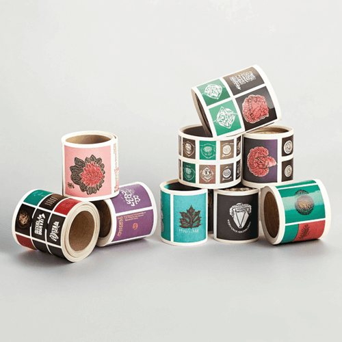 Shape your brand's story, one square at a time - Mobile View - labelprint.com